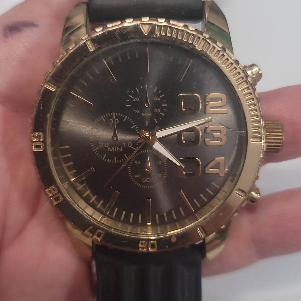 Men's stainless steel fashion watch
